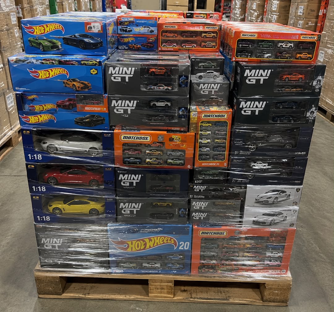 Mixed Die-Cast Model Car Pallet - Image 1